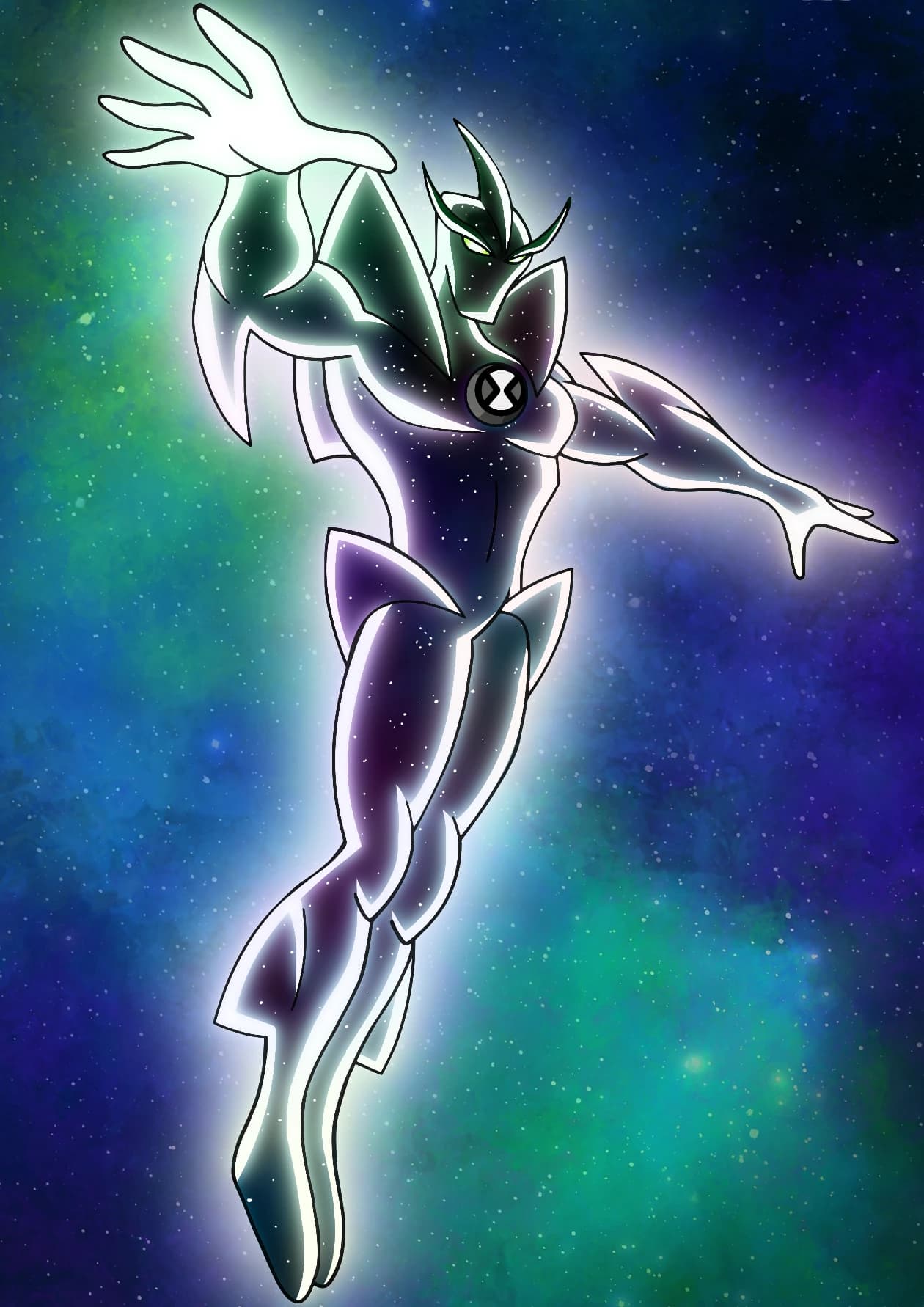 Alien X card art