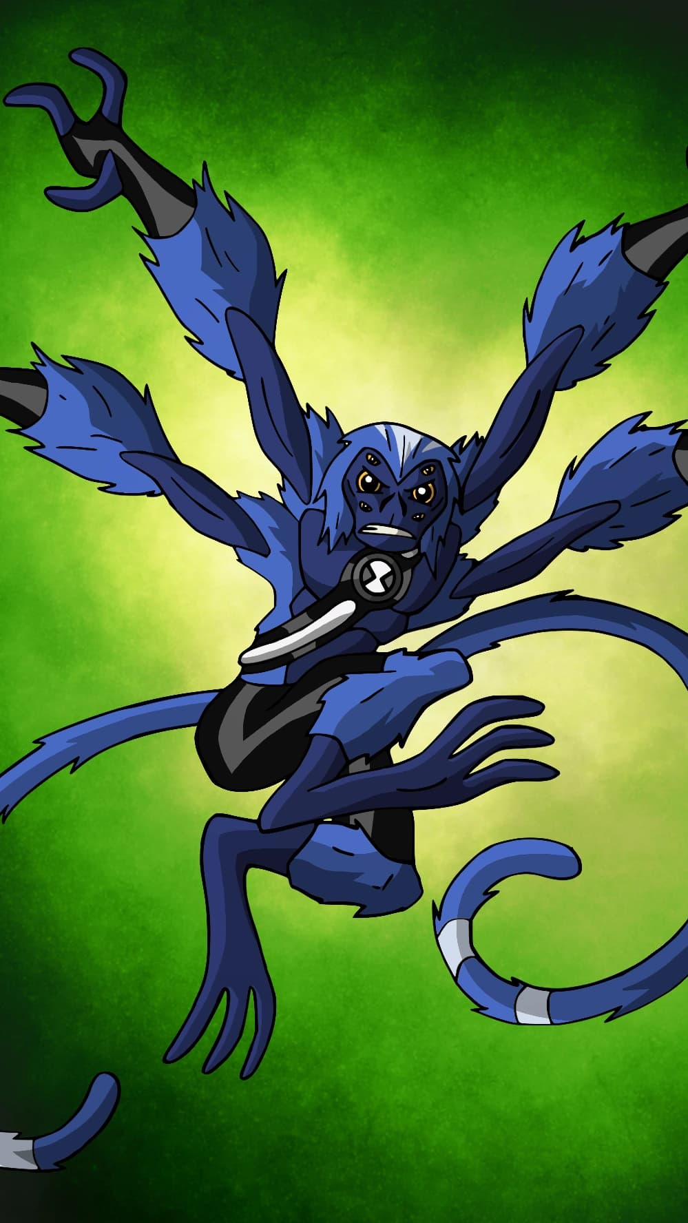 Spider Monkey card art