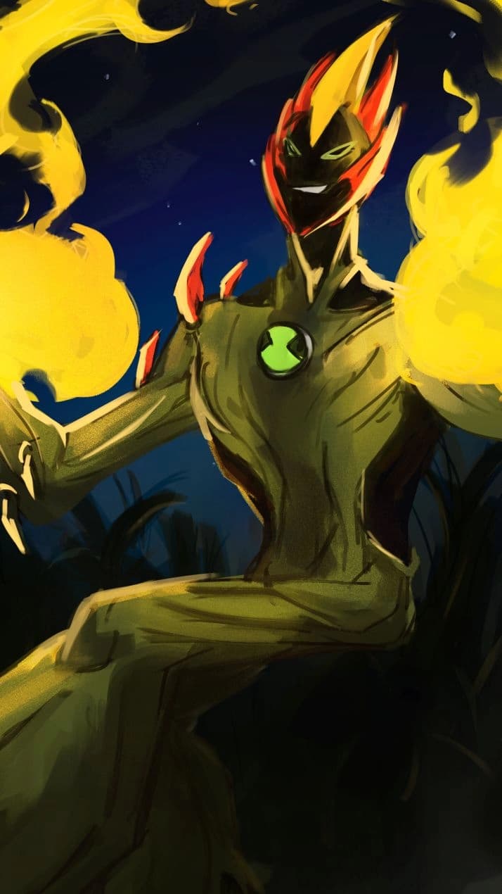 Swampfire card art