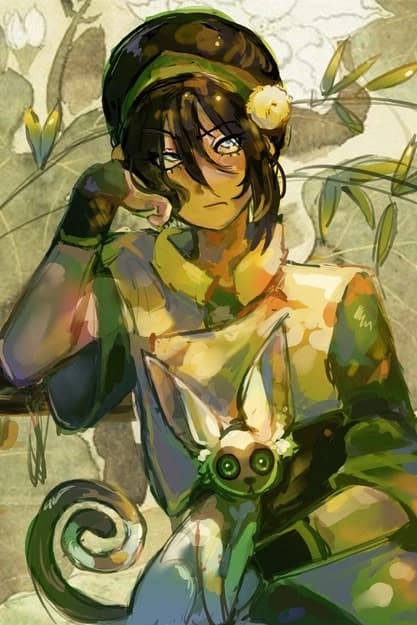 Toph Beifong card art