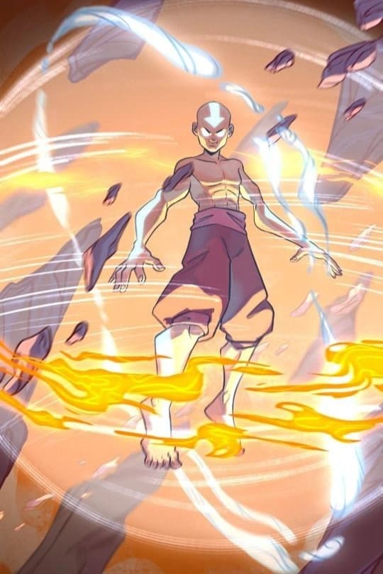 Aang Avatar card art